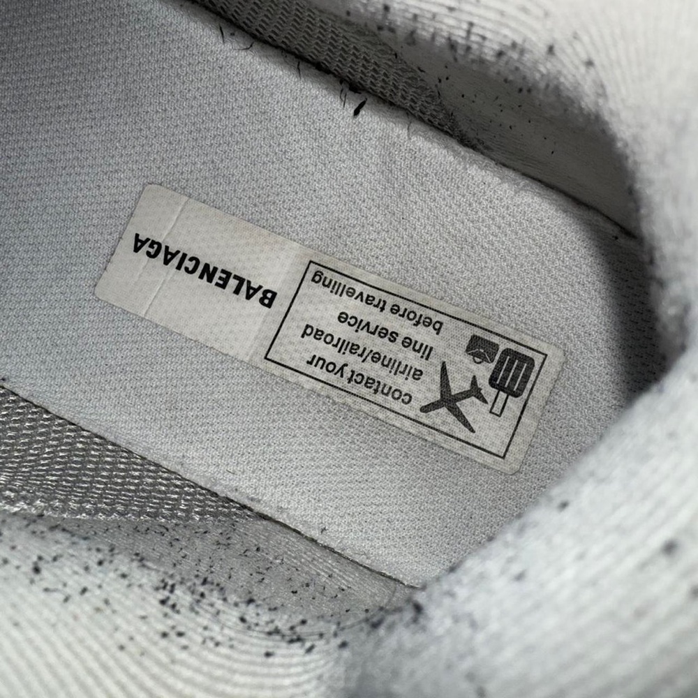 Balenciaga Light Gray Interior Label (used)